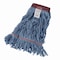 Boardwalk Large Looped-End Mop, Blue, Cotton/Synthetic, PK12 BWKLM30311L - alternate 1